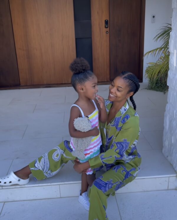 I Love How Much She Loves Your Curls': Kaavia James Stole Hearts In Gabrielle Union's Instagram Video That Showed Her Loving On Her Mother's Kinky Curls