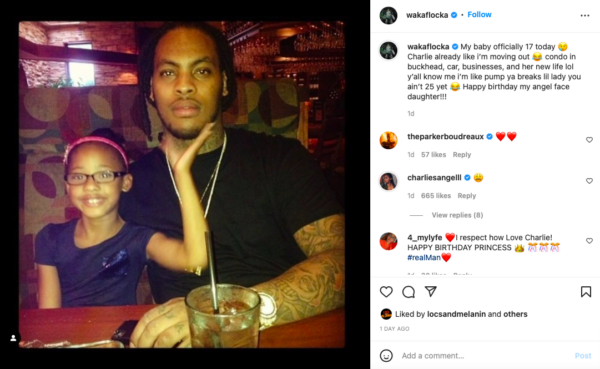 He?s Always Been Such a Great Father Figure to Her': Waka Flocka Surprises His Stepdaughter Charlie Rivera with a Mercedes for Her Birthday?
