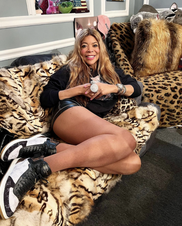 They Can?t Erase Your Legacy!': Wendy Williams Teases Photo on Set of Her Podcast Following the Removal of Episodes of 'The Wendy Williams Show' on Multiple Platforms