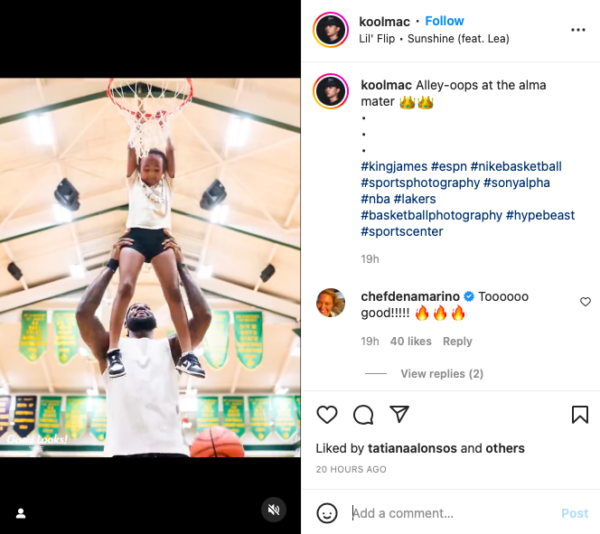 Let's Talk About That Perfect Lob to Her Pops!': LeBron James' Fans Claim That His Daughter Zhuri Has a Future In Basketball After Viewing This Video of the Pair Practicing