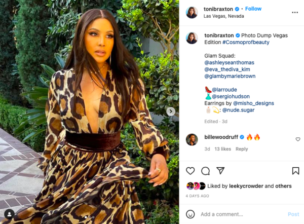 ?One Thing You Gone Do is Give Face?: Toni Braxton?s Vegas ?Photo Dump? Leaves Fans Speechless