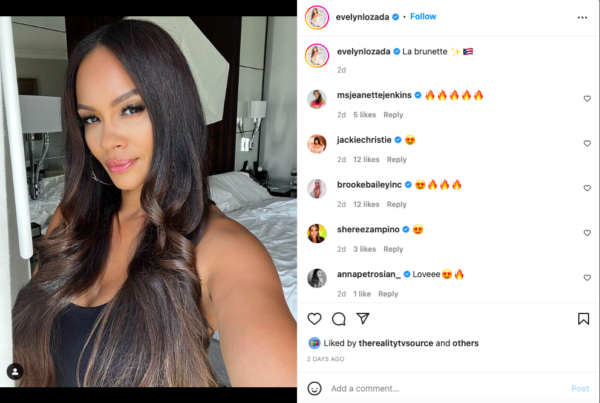 ?You Can Pull Off Anything?: Evelyn Lozada Shows Off Her Darker Locks and Fans are Eating it Up