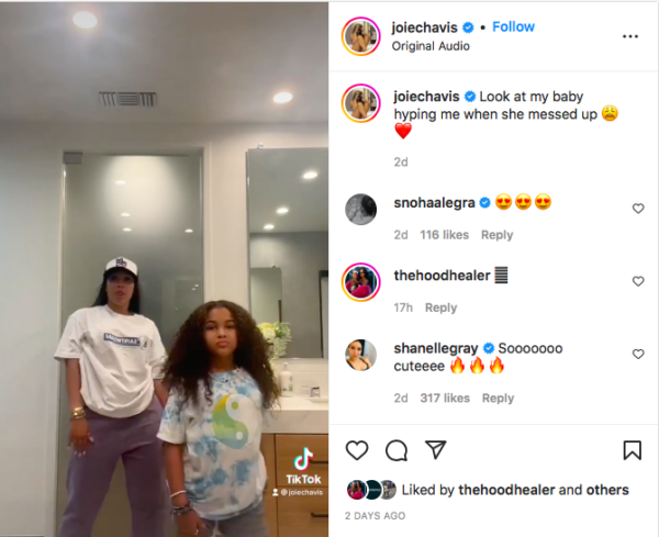 Shai Hyping You Up Is Everything': Joie Chavis? Dance Video with Daughter Shai Moss Strikes a Chord Despite One Off-key Moment