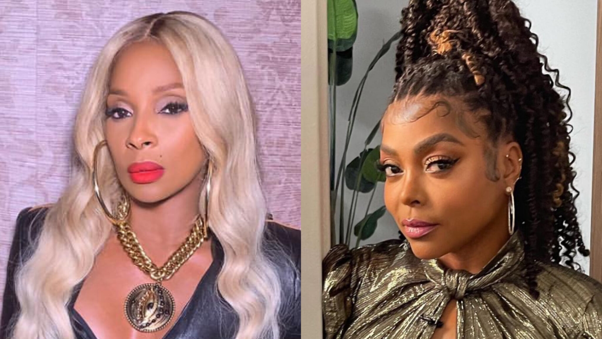 ‘aunt Mary Really Got The Clappy Out Fans Praise Mary J Blige And Taraji P Henson For Their