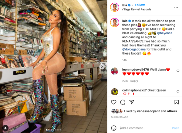 ?The Record Store Is Shaking?: La La Anthony?s Themed Photo Shoot Derails After Fans Get Lost In Her Beauty?