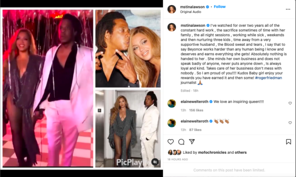 ?Classy Clap Backs are the Best?: Tina Knowles-Lawson Seemingly Responds to the Flak Beyonc? Has Been Receiving for Her Album ?Renaissance??