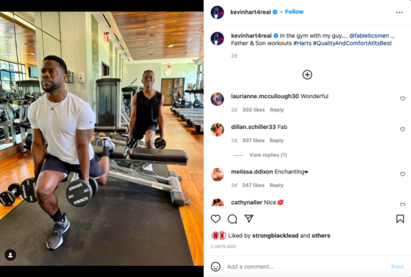 ?The Look on Kevin?s Face Lets Us Know He?s Struggling?: Reaction to Kevin Hart Workout Photo with Son Hendrix Derails?