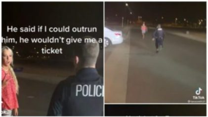 White TikToker Supposedly Getting Out of Ticket By Winning a Foot Race Against Cop Sparks Debate: 'Wish Tamir Rice Was Given This Chanceâ€™