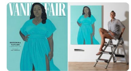 Artist Amy Sherald's Painting of Breonna Taylor Is Now Hanging In Washingtonâ€™s National Museum of African American History