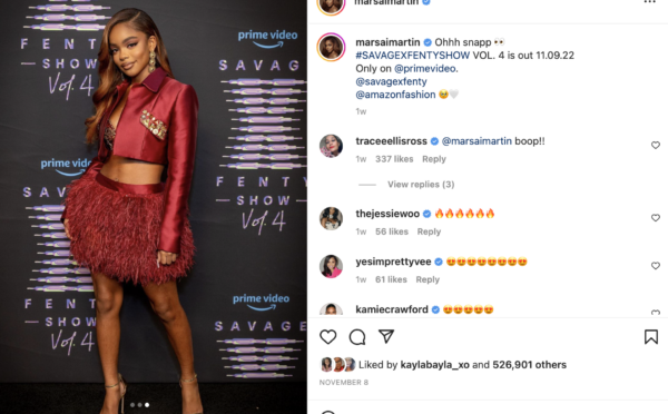 ?We Just Minding Our Young, Rich, and Black Business?:??Marsai Martin Unbothered After Being Called Out for Dressing 'Too Sexy' During Savage X Fenty