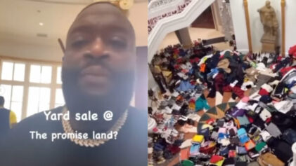 This Ain't No Hoarder': Rick Ross Stuns Fans By Revealing His Mansion Is Flooded With Clothing and Shoes
