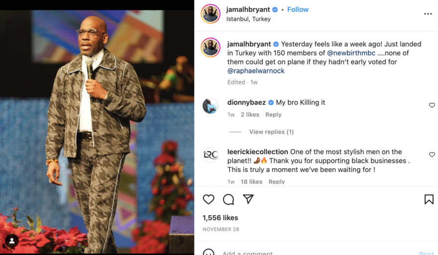 I'm Looking For People That Smell Like Weed': Pastor Jamal Bryant Wants ...