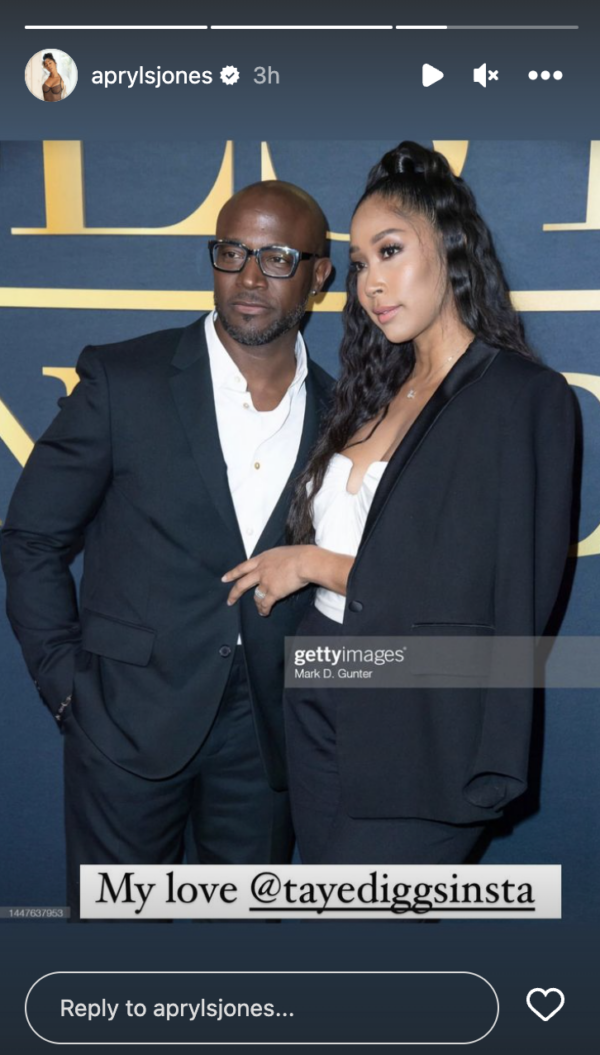 Y?all Do Know This is Their Marriage Announcement, Right?': Taye Diggs and Apryl Jones' Latest Video Has Fans Believing They Have Tied the Knot