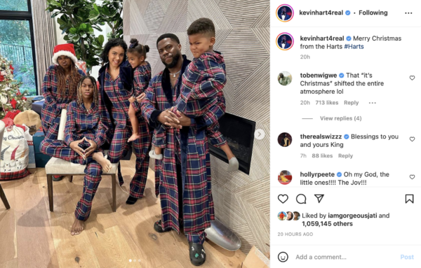 Kevin Hart and Family