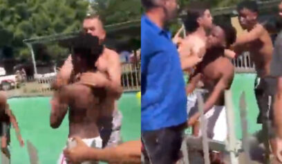 White Men Attack Boys at pool