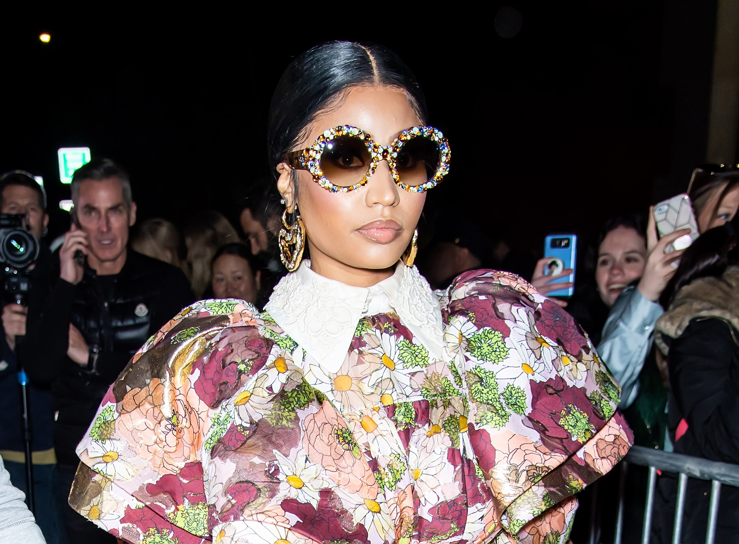 Nicki Minaj and Husband Kenneth Petty Make Appearance at NYFW