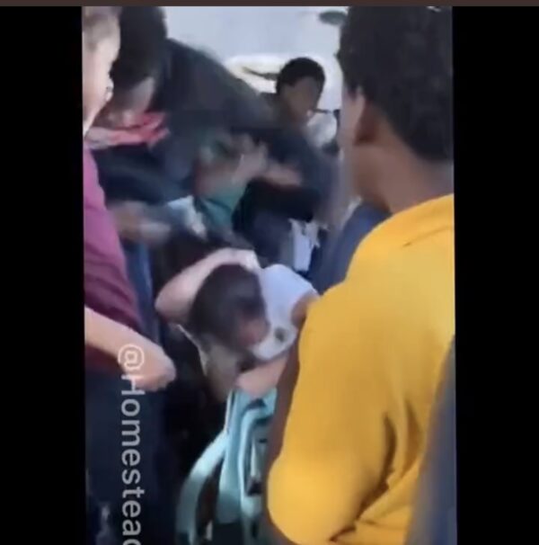 Florida school bus attack video