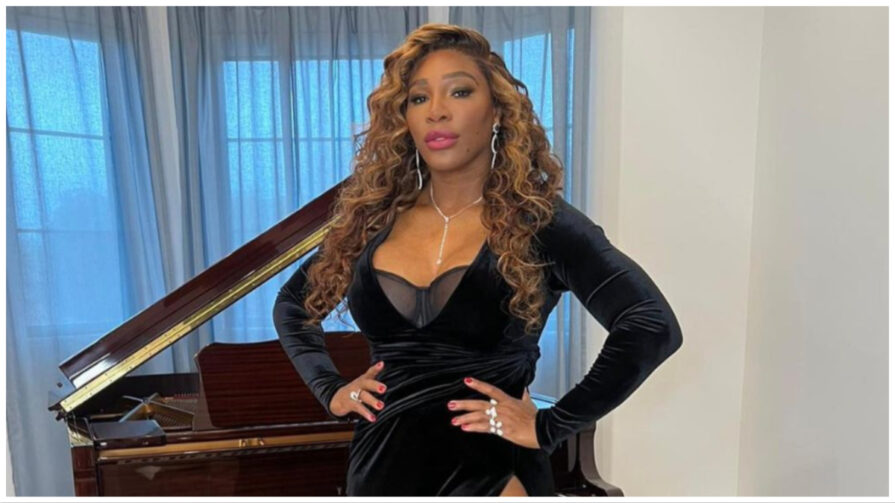 Serena Williams debut new look