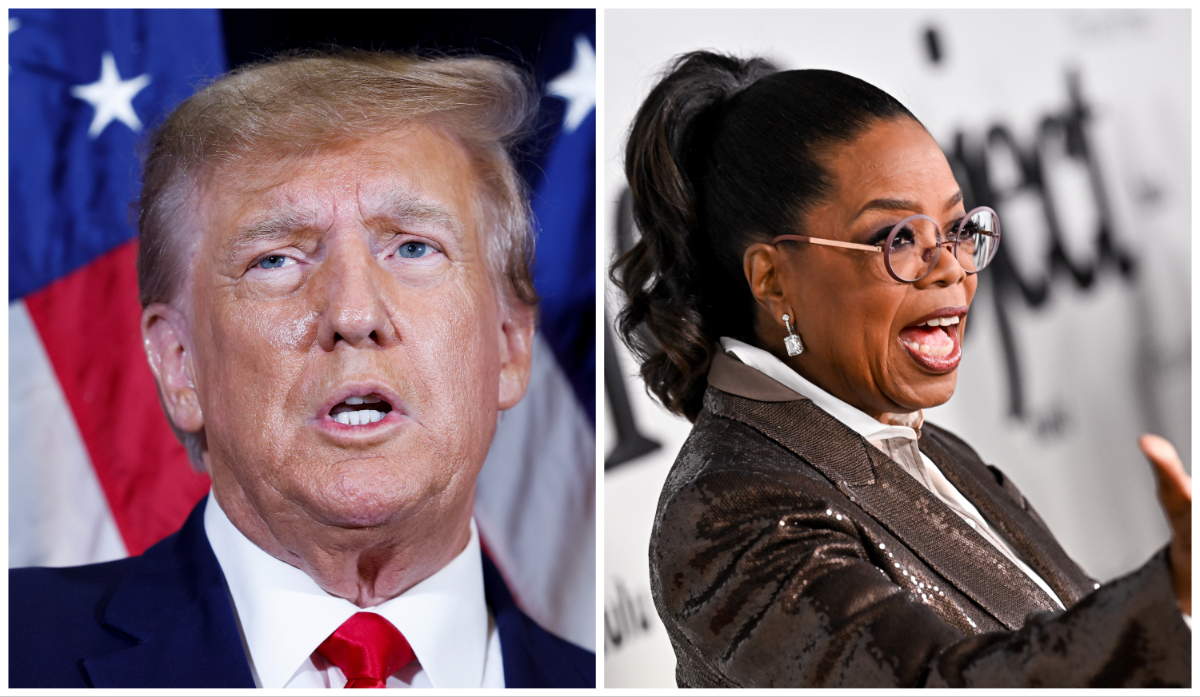 Trump publishing letters from Oprah, other celebrities in new book