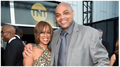 NEW YORK, NY - JUNE 26: TV personality Gayle King (L) and former NBA player/tv personality Charles Barkley attends the 2017 NBA Awards Live on TNT on June 26, 2017 in New York, New York. 27111_002 (Photo by Kevin Mazur/Getty Images for TNT)