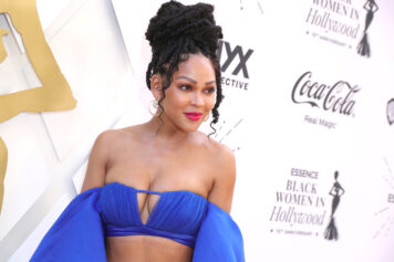 Y'all Keep Brother Franklin In Y'all Prayers!': Meagan Good's Swimwear Photo Shoot Left Fans 'Drooling' Over Her Tight Physique