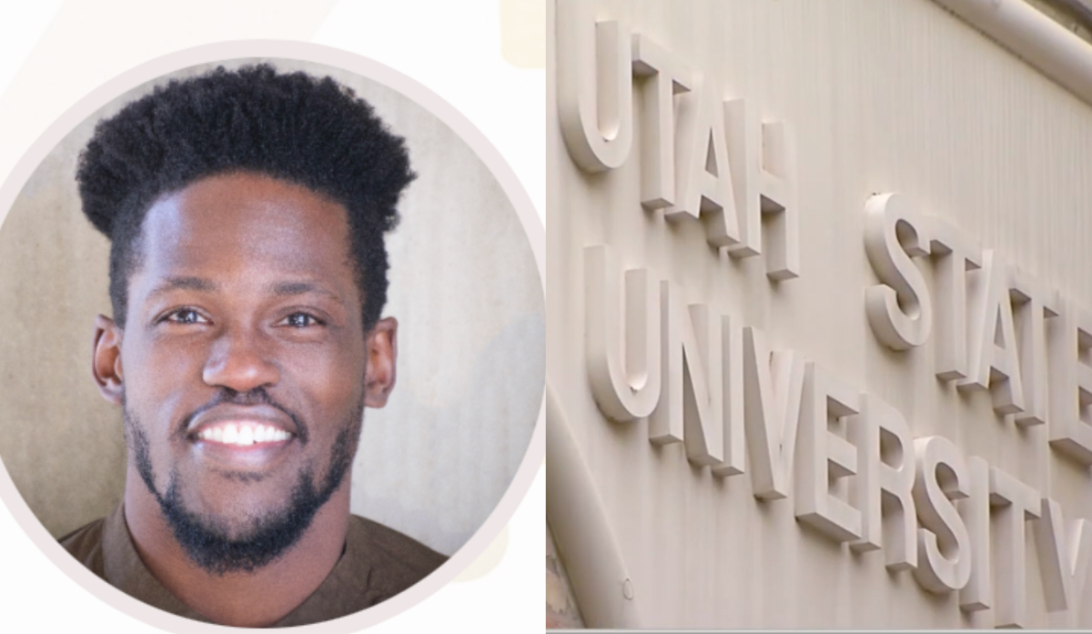 Enough Is Enough Black Utah State Graduate Is Getting $45K to Settle Lawsuit Claiming Professor Drew Racist Caricature of Him That Was Displayed In Front of the Entire Class