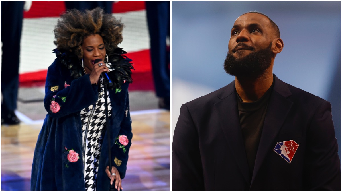 ‘He Didn’t Do That’: Fans Chime In After Macy Gray Learns LeBron James Was Laughing During Her Rendition of ‘The Star-Spangled Banner’
