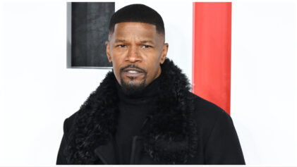 LONDON, ENGLAND - FEBRUARY 15: Jamie Foxx attends the "Creed III" European Premiere at Cineworld Leicester Square on February 15, 2023 in London, England. (Photo by Karwai Tang/WireImage)