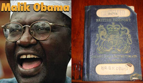 Malik Obama Posts Father's Passport
