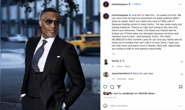 Mother of Kevin Samuels Confirms Controversial YouTuber and 'Image Consultant' Has Passed Away at 56, Marlon Wayans and Tamar Braxton Send Their Condolences