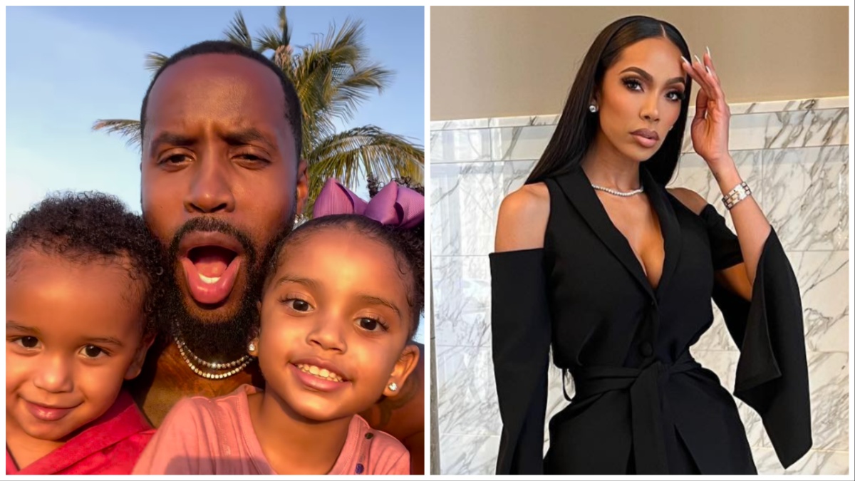 ‘I Can Hear Mom Saying Cover His Big Head Too’: Safaree Samuels' Kids ...