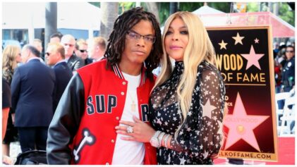 HOLLYWOOD, CALIFORNIA - OCTOBER 17: Wendy Williams and son Kevin Hunter Jr. attend her being honored with a Star on the Hollywood Walk of Fame on October 17, 2019 in Hollywood, California. (Photo by David Livingston/Getty Images)