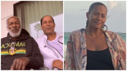 Actor John Amos' son K.C. and his daughter, Shannon have been involved in an ugly public family battle for months over elder abuse claims. (Photos: @k.c.amos/Instagram; @officialshannonamos/Instagram)