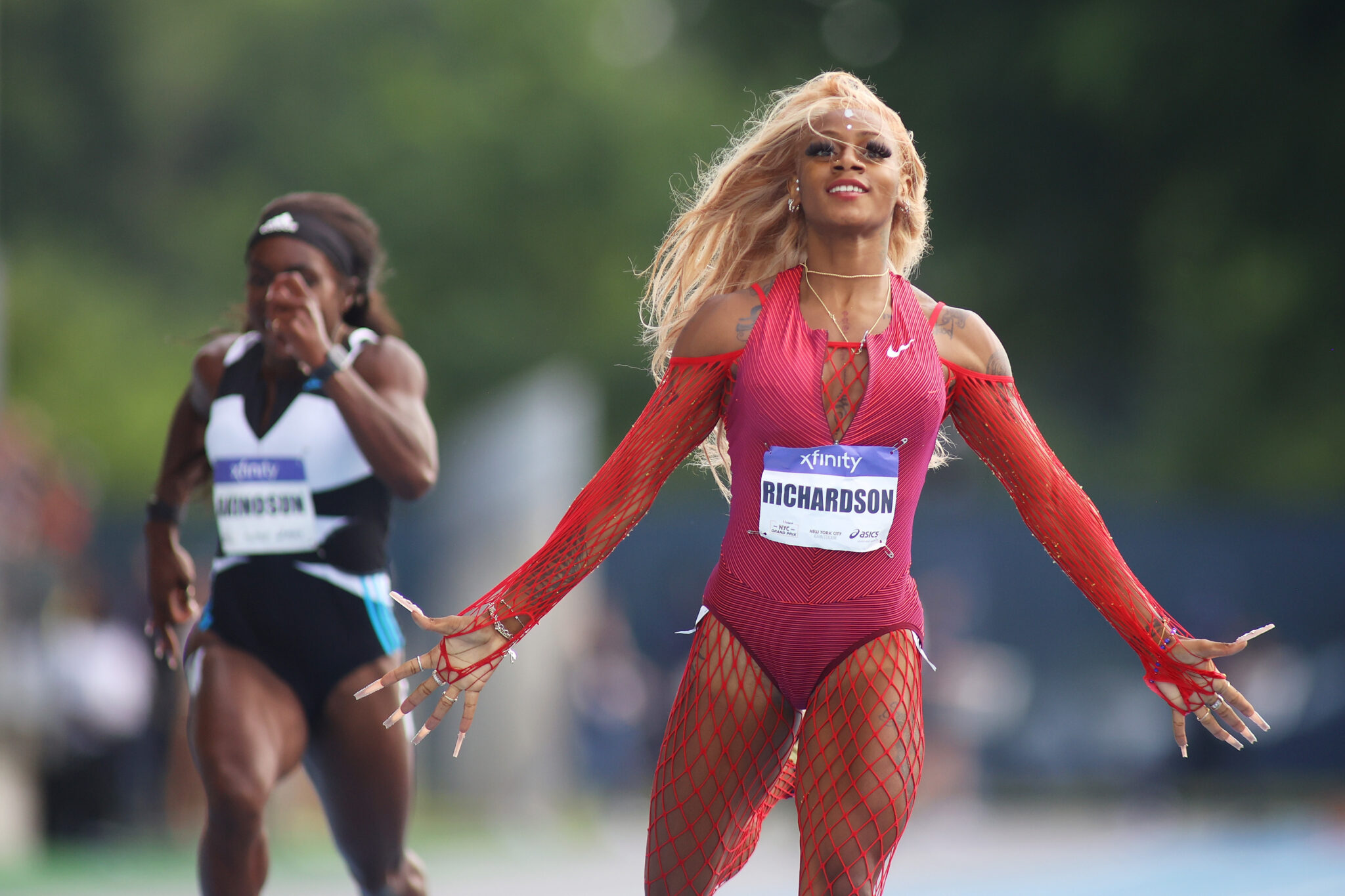 Sha'Carri Richardson May Have Won The 200m, but Her Pink Outfit