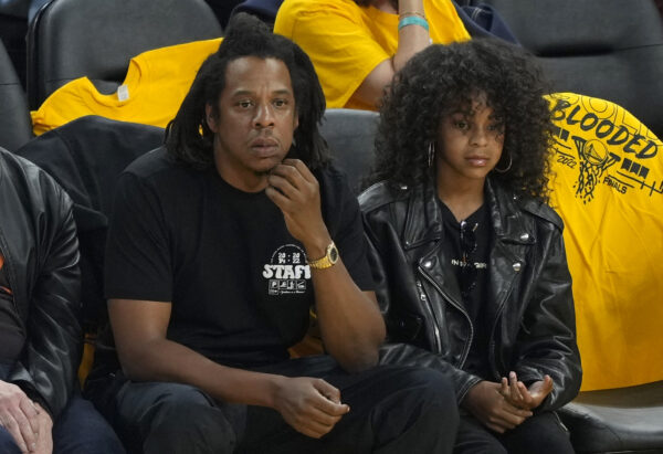 ?She Is Her Mama?s Twin?: Blue Ivy's Curly Locks Have Fans Mentioning How Strongly She Resembles Her Mother Beyonc? as She Attended the NBA Finals with Jay-Z
