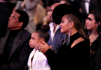 ?She Is Her Mama?s Twin?: Blue Ivy's Curly Locks Have Fans Mentioning How Strongly She Resembles Her Mother Beyonc? as She Attended the NBA Finals with Jay-Z