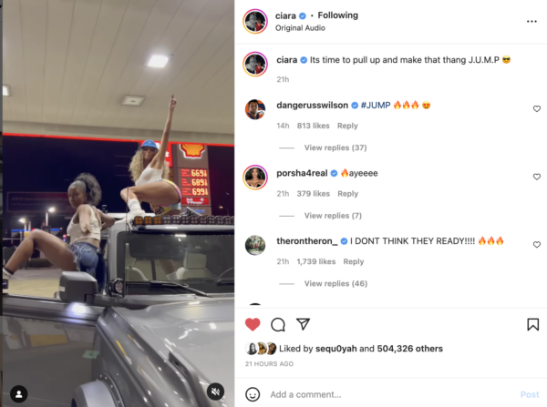 ?Showing These Girls How It's Done': Ciara Teases New Music While Twerking on Top of a Car and Fans Lose It?