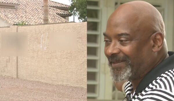 Perp Sprays Graffiti On Black Arizona Family's Fence