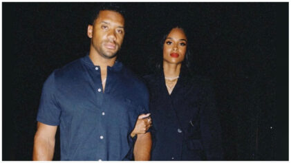 Ciara blames Russell Wilson's mesmerizing eyes for getting her pregnant with baby #4.