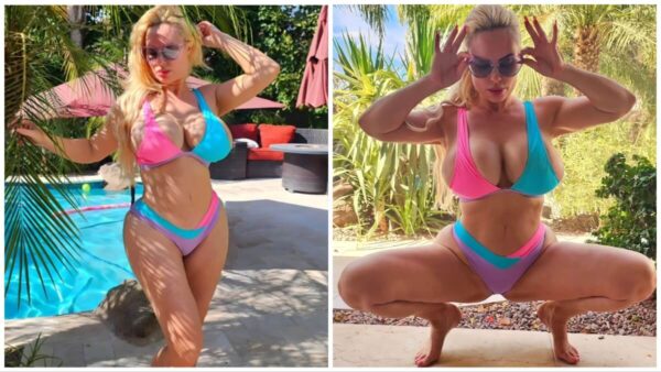 Ice-T's wife Coco Austin shares steamy bikini pic on Instagram. 