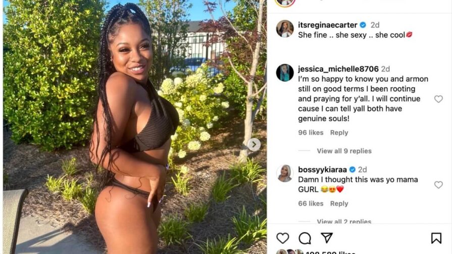 'U Look Gooooodt' Reginae Carter’s New Bikini Photos Have Fans Amazed