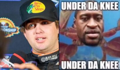 NASCAR Driver Suspended After Being Accused Of Liking Offensive George Floyd Meme