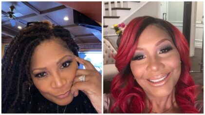 Trina Braxton goes off on online troll for suggesting her sister was still alive years after he passing.