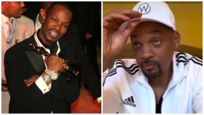 Will Smith told Juicy J "I’m just mad cause y’all got one before me,” after Three 6 Mafia won an Oscar.
