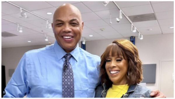 Gayle King hopes Charles Barkley can "keep his mouth shut for a change," ahead of their new show "King Charles" dropping on CNN.