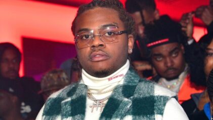 ATLANTA, GA - FEBRUARY 24: Rappers Young Thug and Gunna attend Gunna "Drip or Drown 2" album release party at Compound on February 24, 2019 in Atlanta, Georgia.(Photo by Prince Williams/Wireimage)