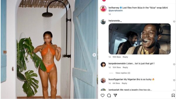Lori Harvey's shows off bathing suit photos from 'lost files' and fans are losing it. 