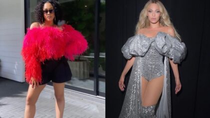 Tia Mowry calls Beyoncé an 'icon' after the singer pays tribute to her by singing a song by her and Tamera's former girl group.
