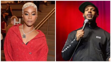 Video of Marlon Wayans calling Tiffany Haddish out for doing too much resurfaces after fans say she needs to be pulled aside after stalking Shakira at the 2023 VMAs.