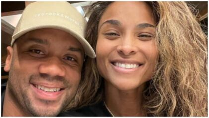 Russell Wilson makes a birthday post for Ciara, but NFL fans comment about him being a quarterback.